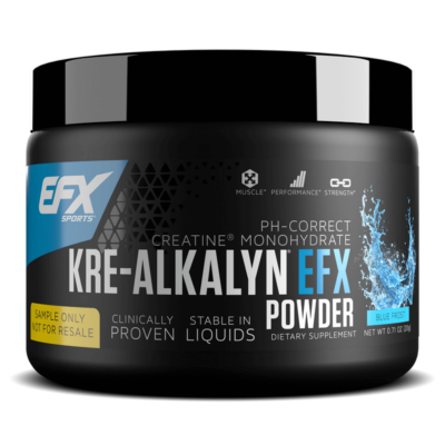 Kre-Alkalyn Powder 20g blue Frost Sample
