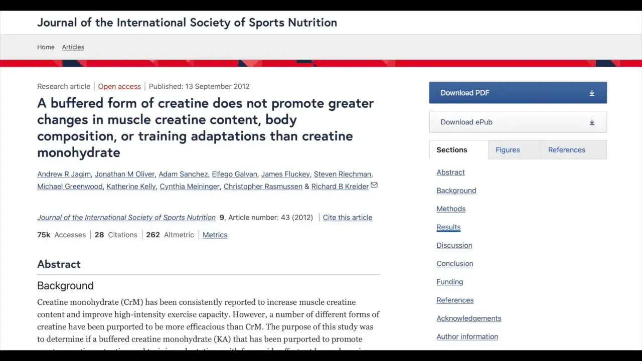 Creatine Safety Politics Honest Interview with EFX Sports President and Scientist 3