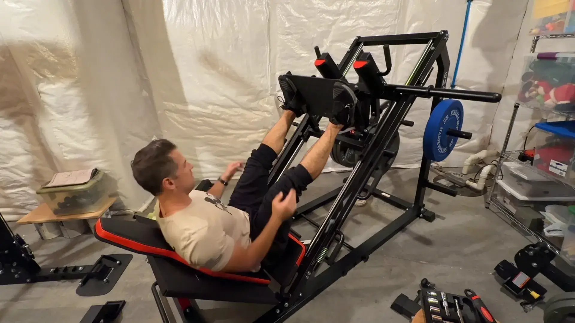 Exploring the GMWD 3 in 1 Hack Squat Leg Press Machine 1