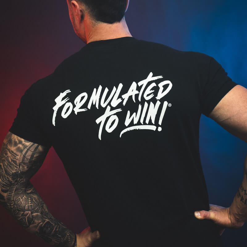 EFX Sports Fitted Tee Black Back