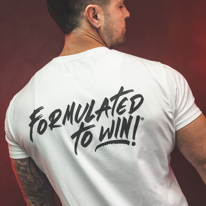 EFX Sports Fitted Tee White Back