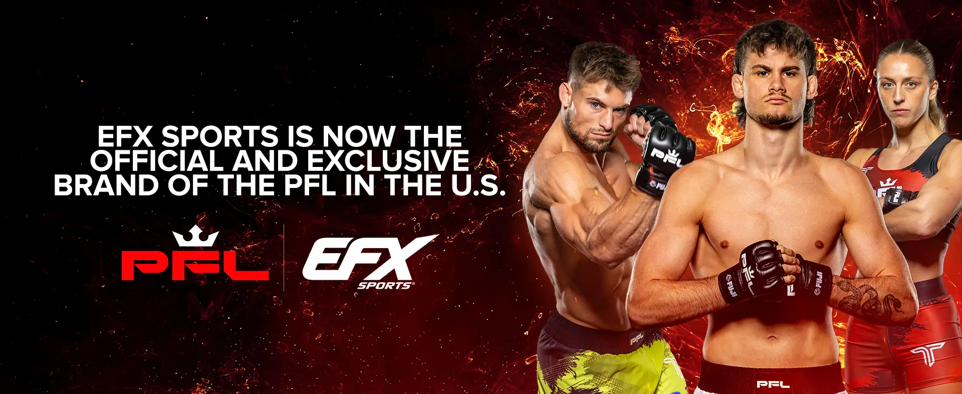 EFX Sports x PFL Partnership Announcement