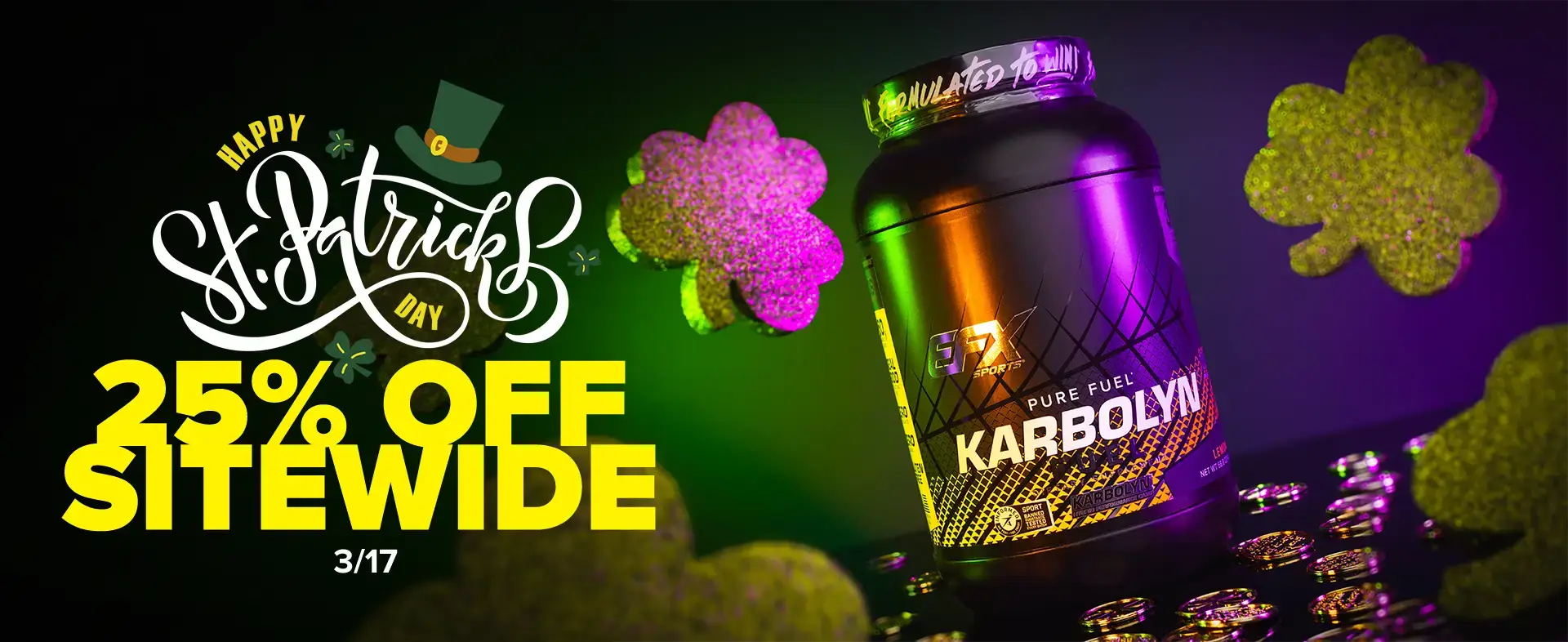 EFX Sports St. Patrick's Day Sale
